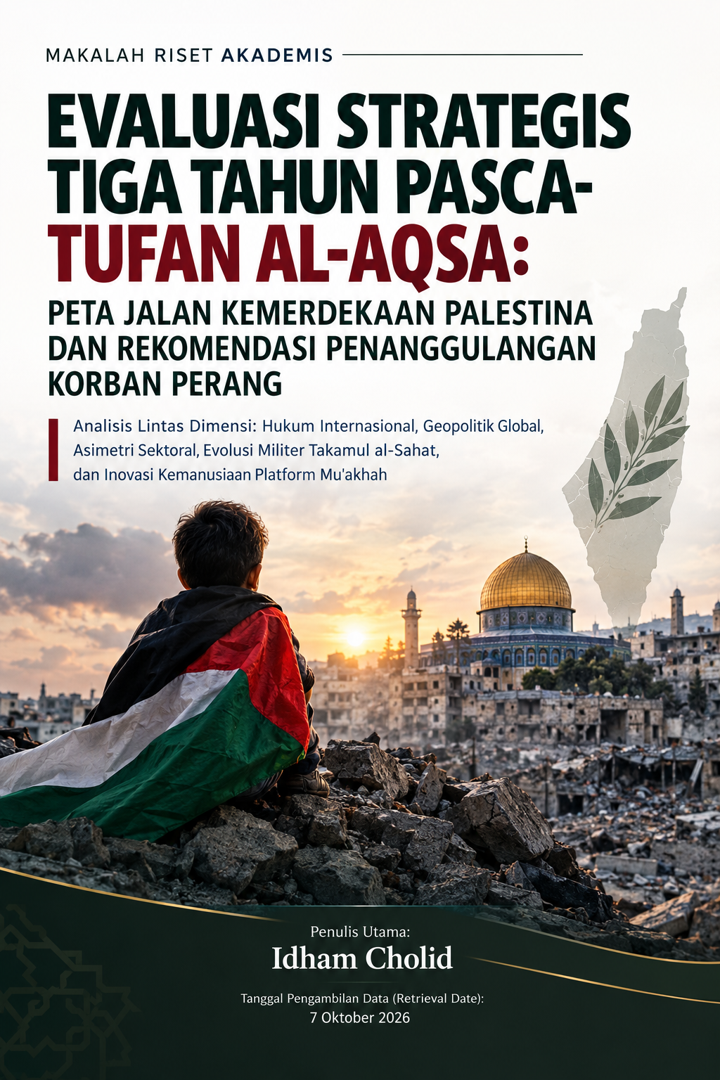 MAKALAH RISET AKADEMIS  Evaluasi Strategis Tiga Tahun Pasca-Tufan Al-Aqsa: Peta Jalan Kemerdekaan Palestina dan Rekomendasi Penanggulangan Korban Perang